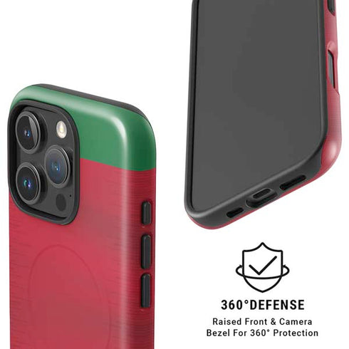 Portugal Soccer Flag iPhone 16 Pro Max Magsafe Impact Case